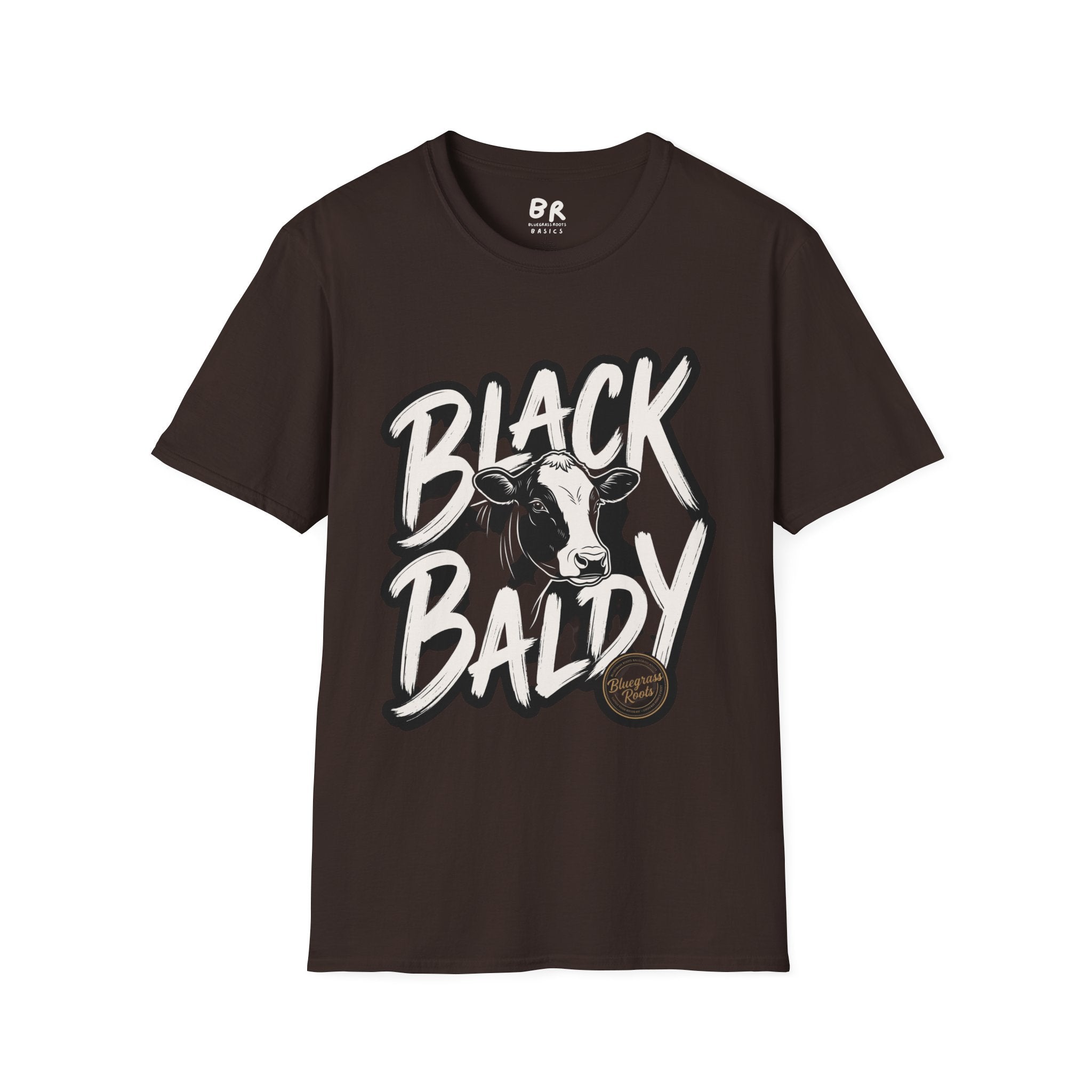 Cattle Shirt — "Black Baldy" Bold Cattle Graphic Tee