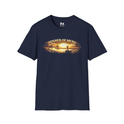 Fisher of Men jesus shirt for men, Fisher of Men angler sunset design