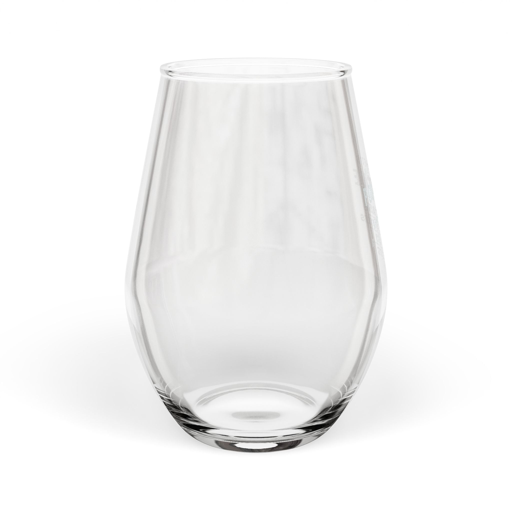 Personalized Pour Scale Wine Glass — From A Taste to Don't Ask