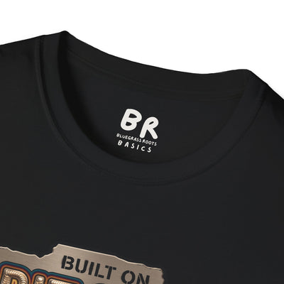 Built on Grit & 6011 welding shirt, Built on Grit & 6011 stick welder design