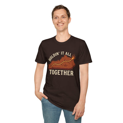 Holdin' It All Together Kentucky shirt, Holdin' It All Together welded Kentucky state design