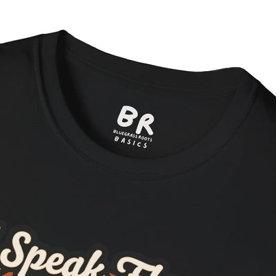 Farmer Shirt — "I Speak Fluent Cow" Funny Cattle Graphic Tee