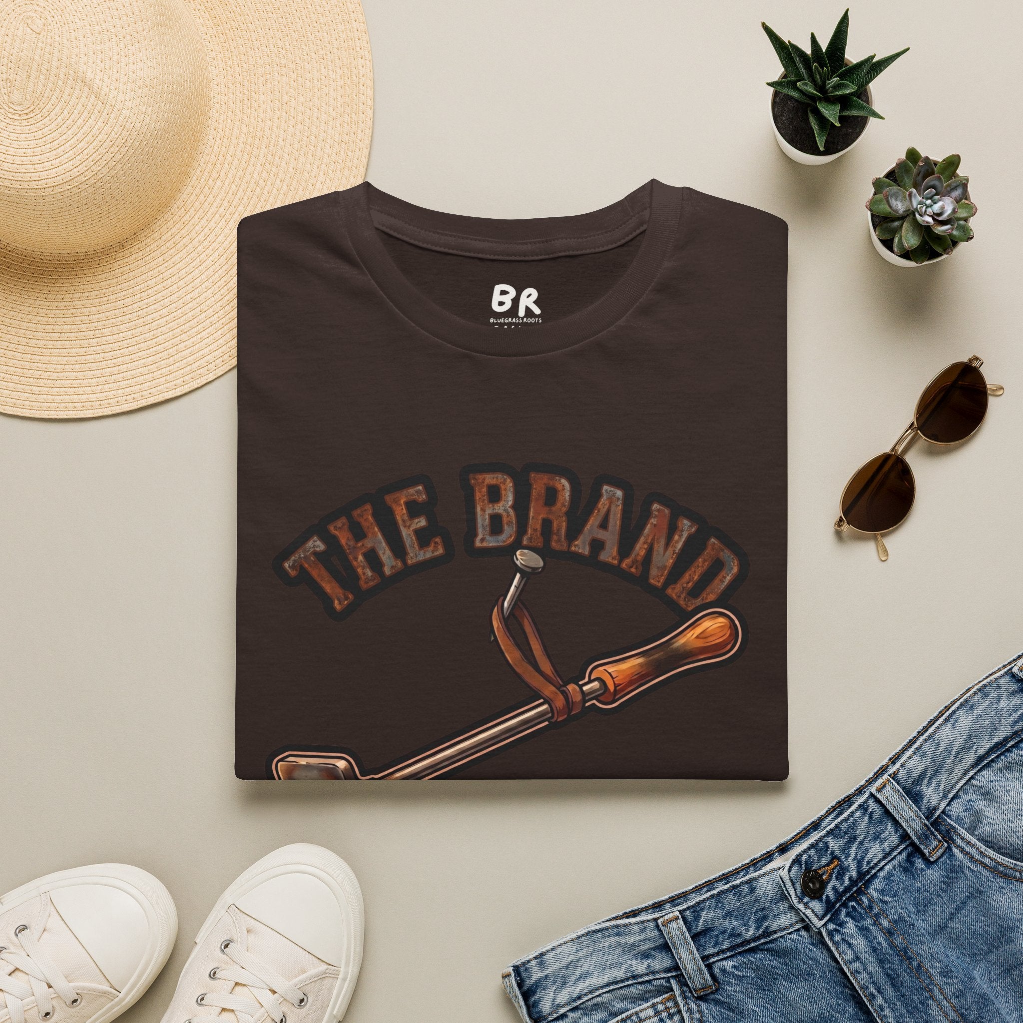 Ranch Shirt — "The Brand Doesn't Lie" Cattle Branding Iron Tee