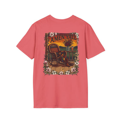 Bluegrass Roots | "Amen, Y'all" Front Porch Rocking Chair Graphic Tee