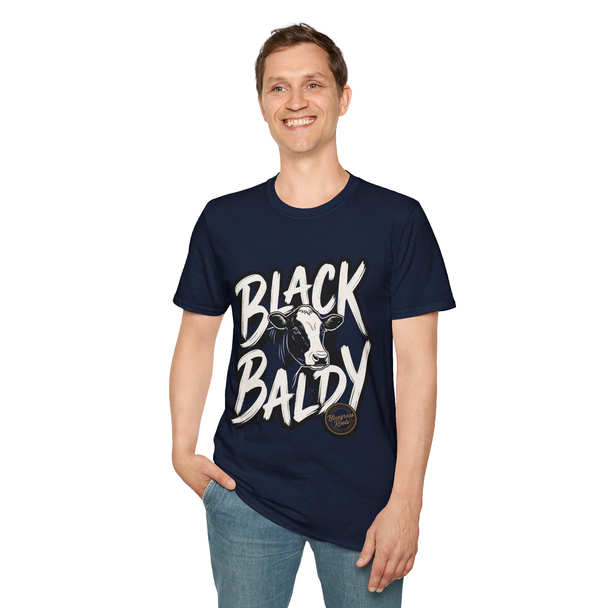 Cattle Shirt — "Black Baldy" Bold Cattle Graphic Tee