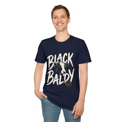 Cattle Shirt — "Black Baldy" Bold Cattle Graphic Tee