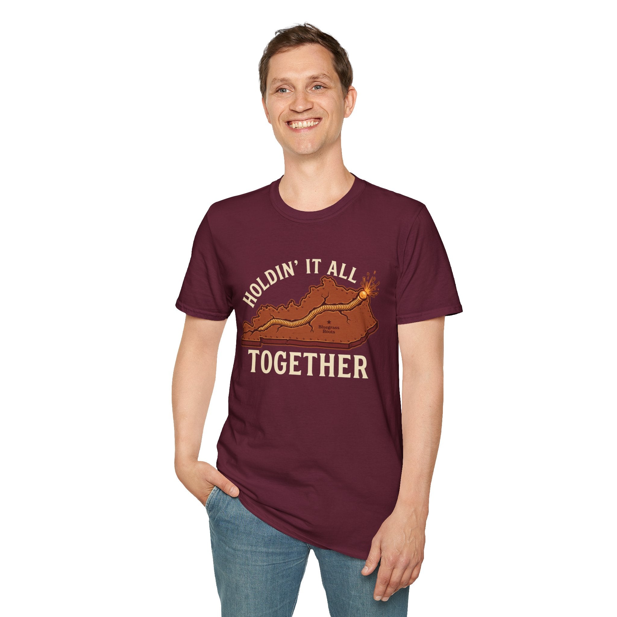 Holdin' It All Together Kentucky shirt, Holdin' It All Together welded Kentucky state design