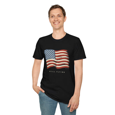 Still Flying american flag shirt