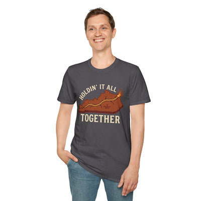 Holdin' It All Together Kentucky shirt, Holdin' It All Together welded Kentucky state design