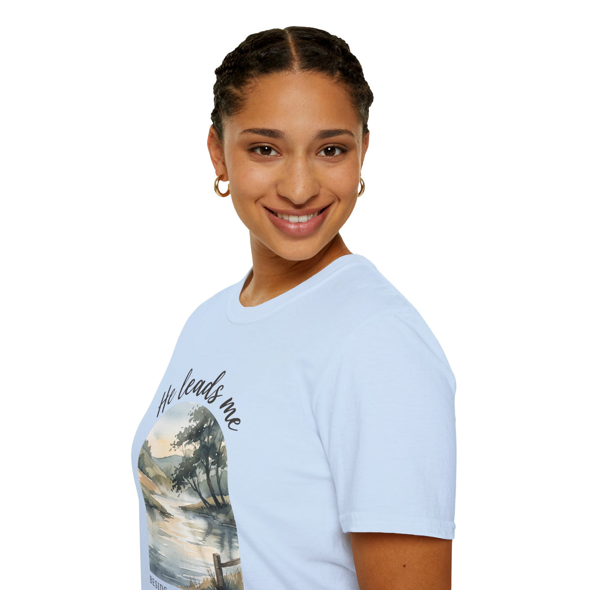 Psalm 23 Still Waters bible verse shirt