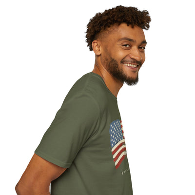 Still Flying american flag shirt