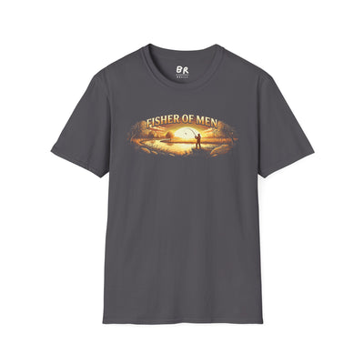 Fisher of Men jesus shirt for men, Fisher of Men angler sunset design