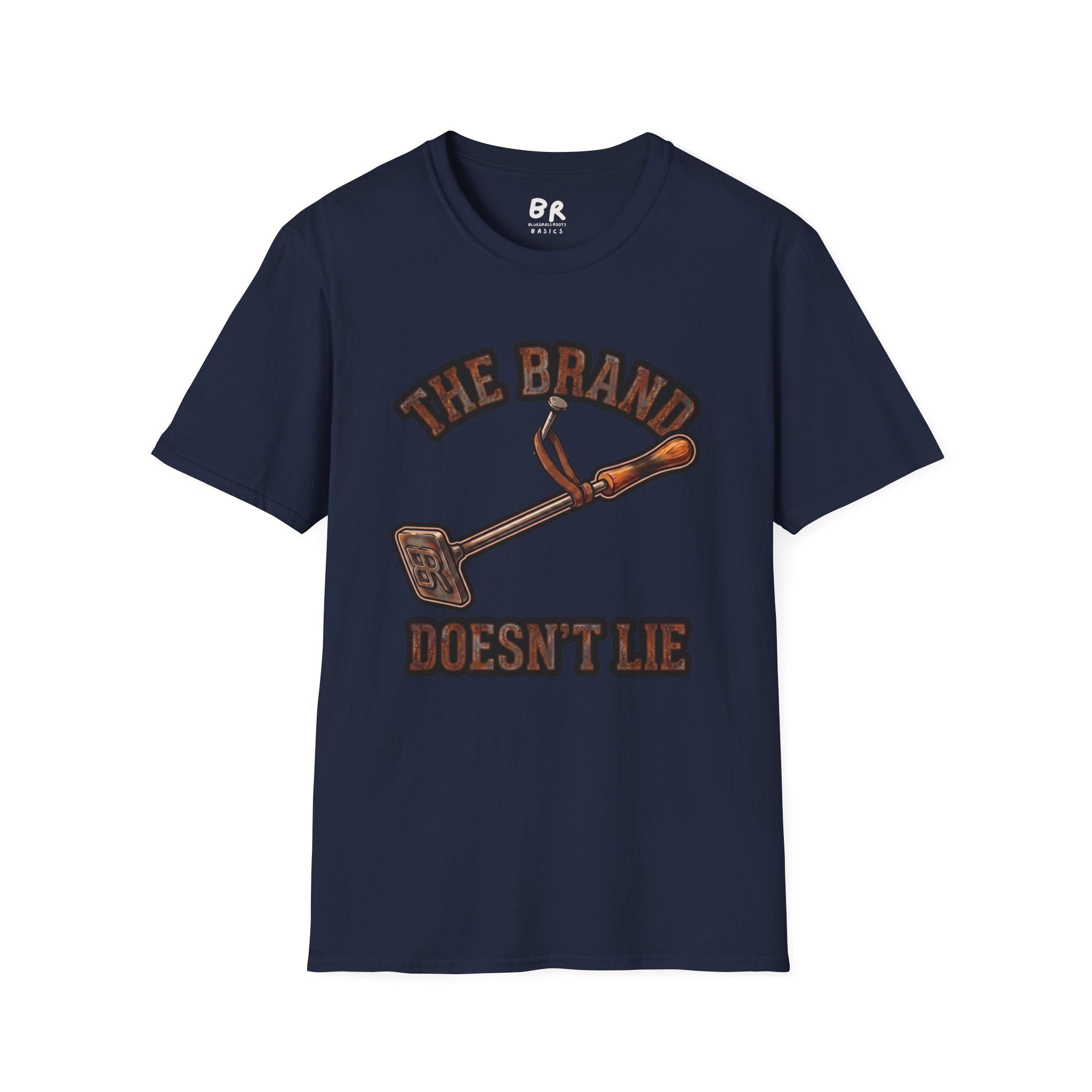 Ranch Shirt — "The Brand Doesn't Lie" Cattle Branding Iron Tee