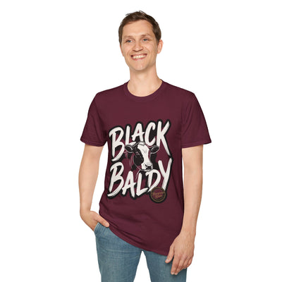 Cattle Shirt — "Black Baldy" Bold Cattle Graphic Tee