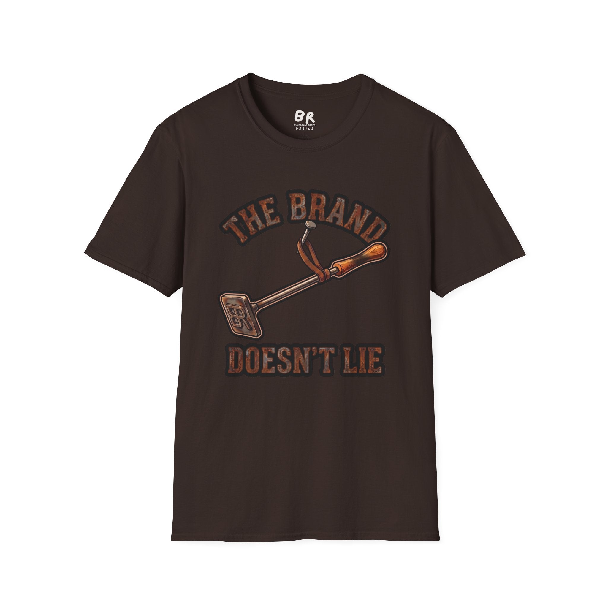 Ranch Shirt — "The Brand Doesn't Lie" Cattle Branding Iron Tee