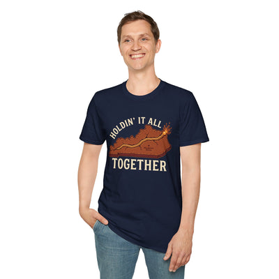 Holdin' It All Together Kentucky shirt, Holdin' It All Together welded Kentucky state design