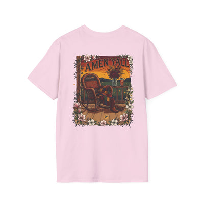 Bluegrass Roots | "Amen, Y'all" Front Porch Rocking Chair Graphic Tee