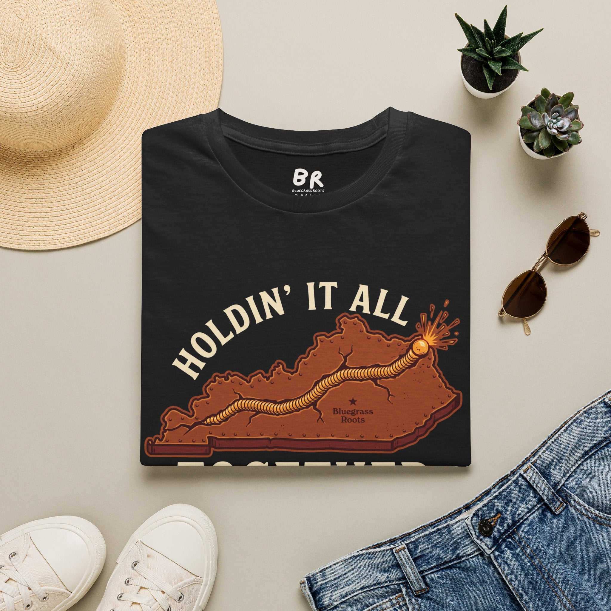 Holdin' It All Together Kentucky shirt, Holdin' It All Together welded Kentucky state design