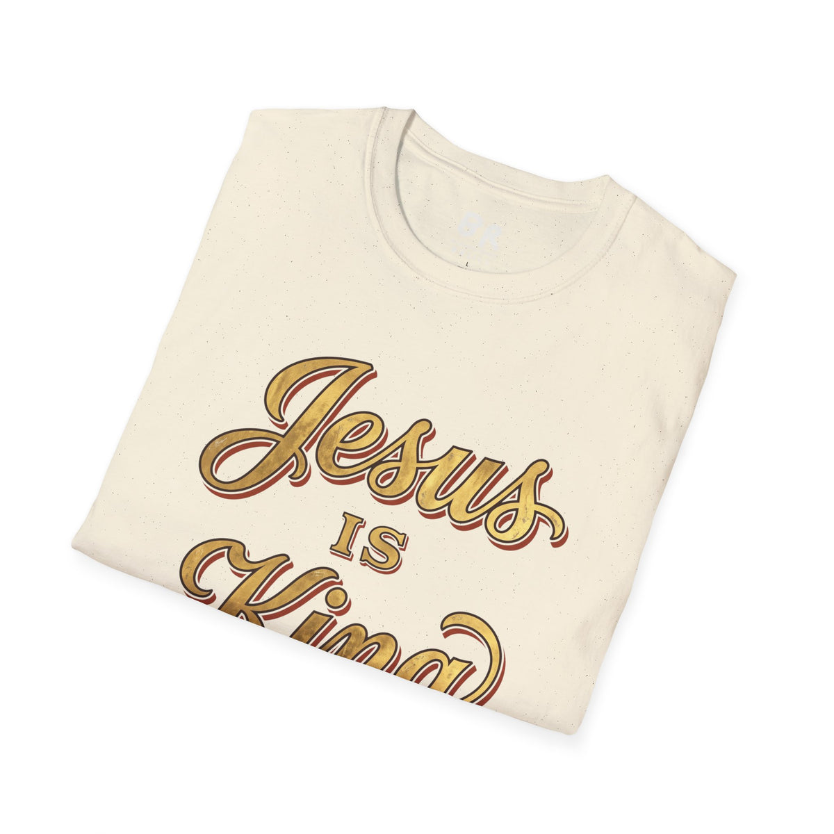 Jesus Is King gold leaf shirt