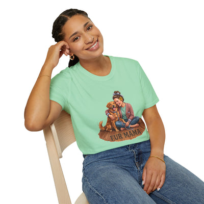 Fur Mama dog mom shirt