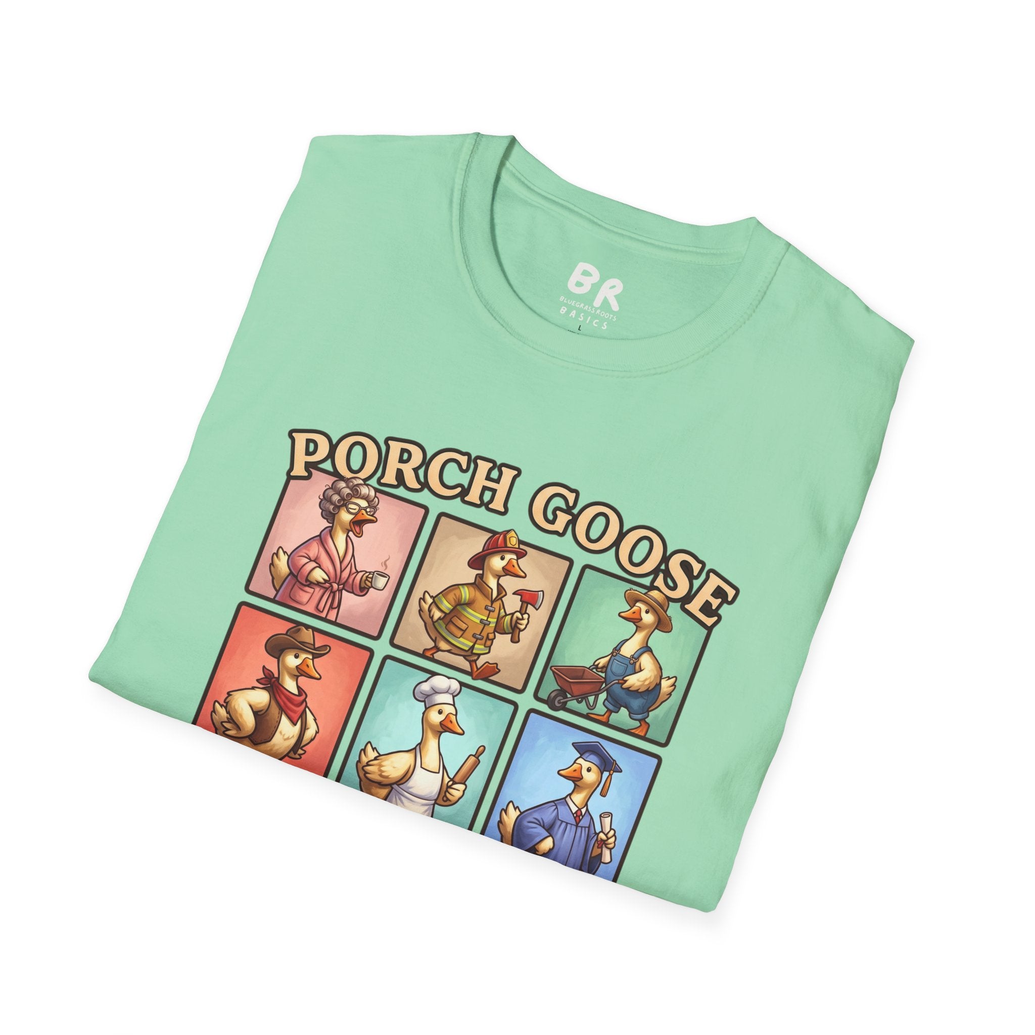 Porch Goose Mom funny goose shirt