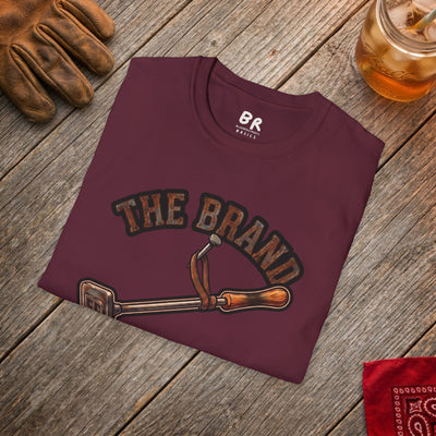 Ranch Shirt — "The Brand Doesn't Lie" Cattle Branding Iron Tee