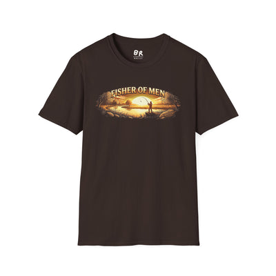 Fisher of Men jesus shirt for men, Fisher of Men angler sunset design