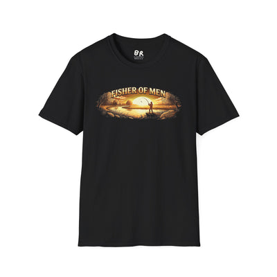 Fisher of Men jesus shirt for men, Fisher of Men angler sunset design