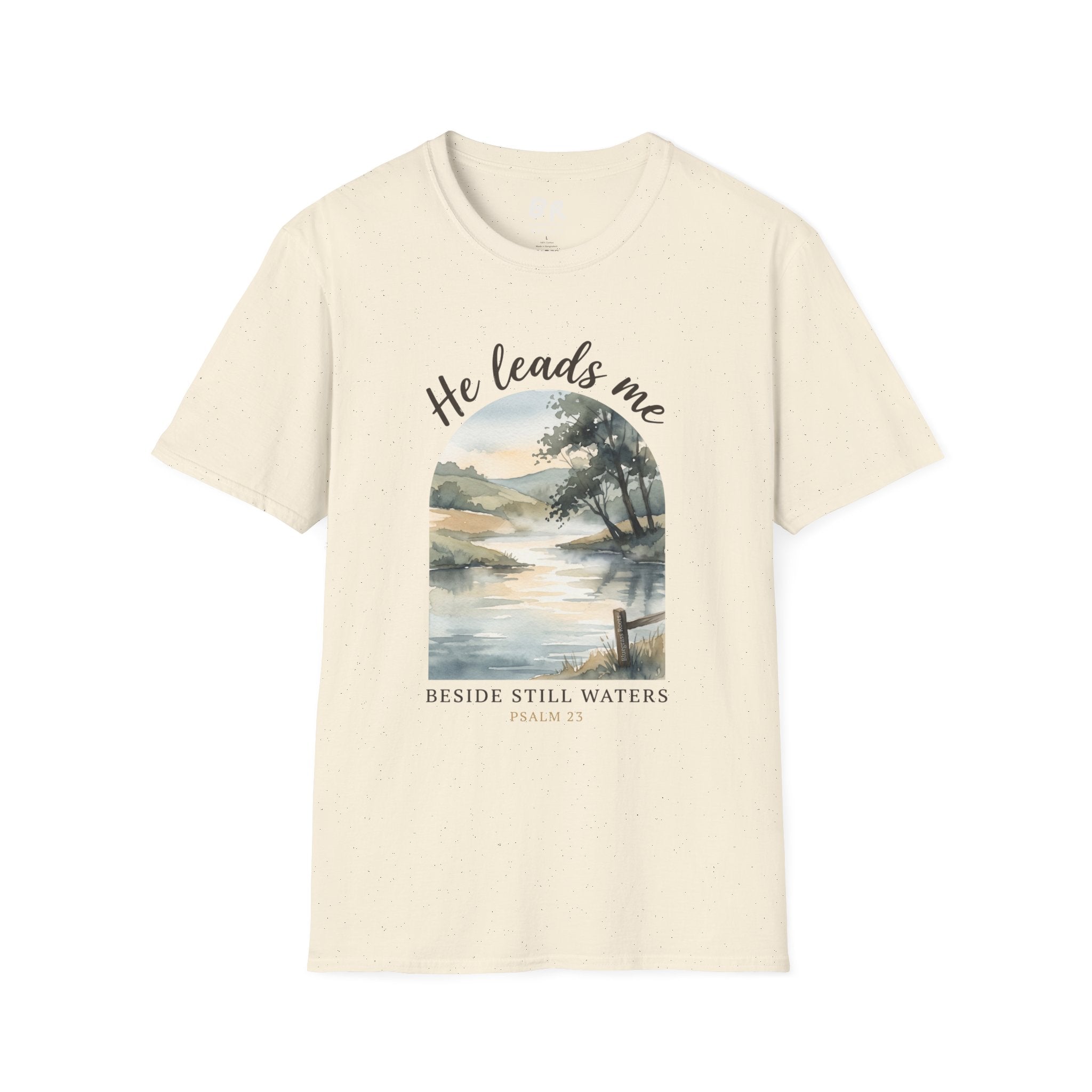 Psalm 23 Still Waters bible verse shirt