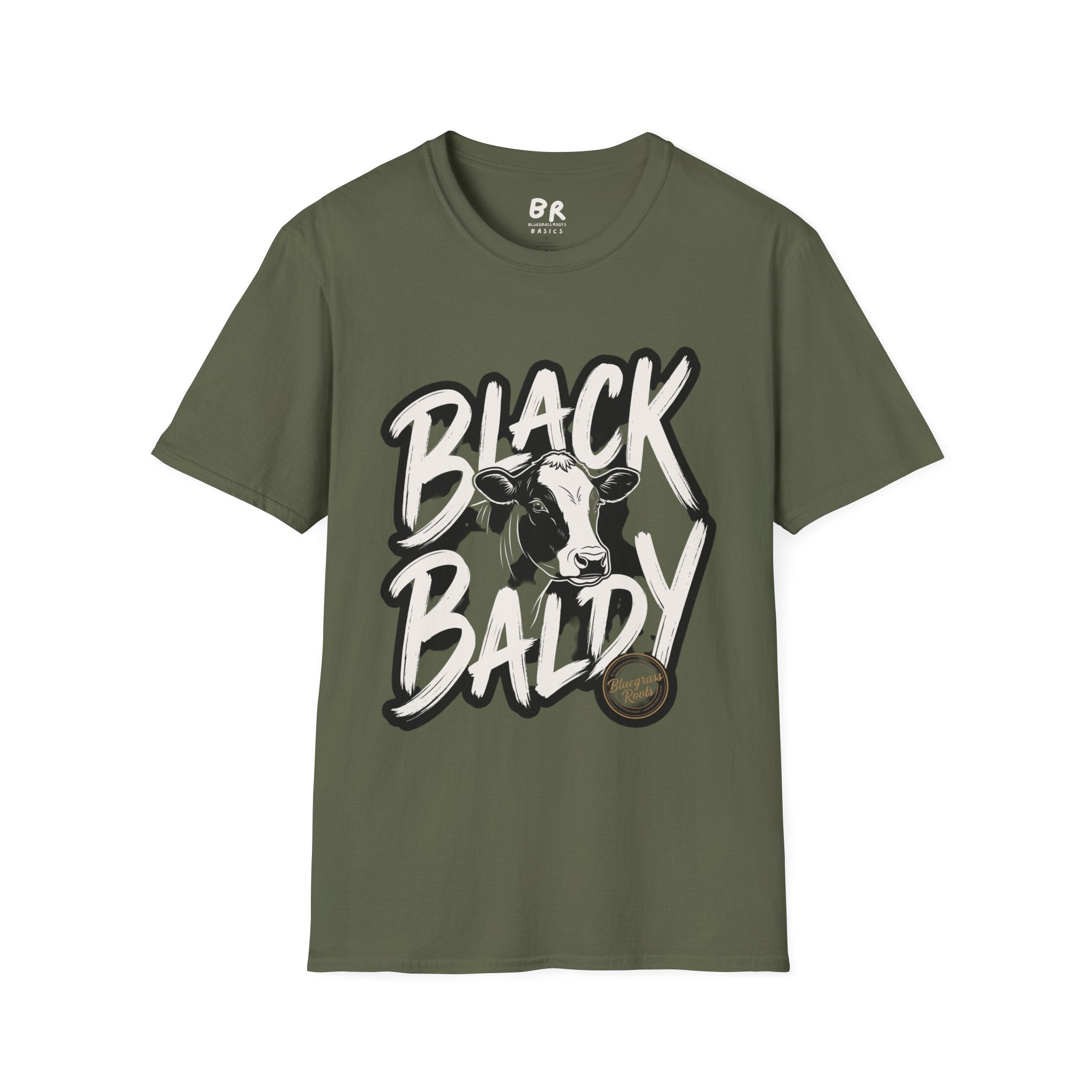 Cattle Shirt — "Black Baldy" Bold Cattle Graphic Tee