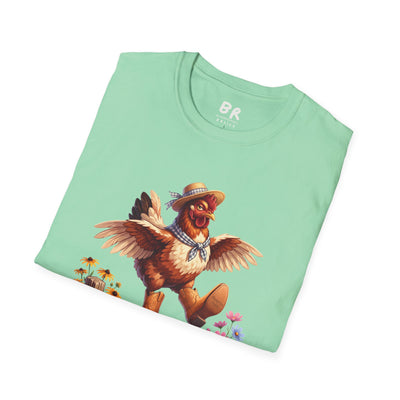 Cluck Around funny chicken shirt