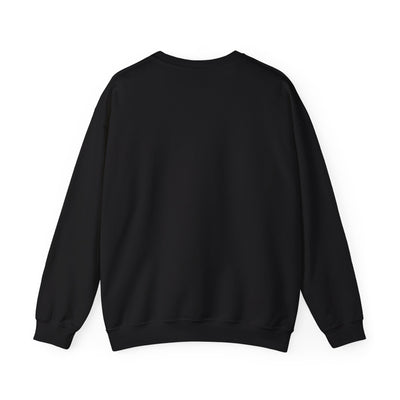 Black sweatshirt on a white background
