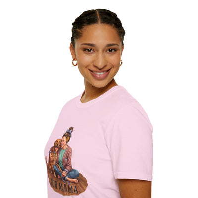 Fur Mama dog mom shirt