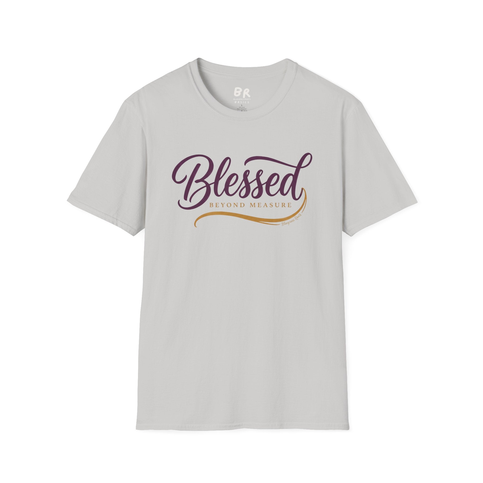Blessed Beyond Measure script shirt