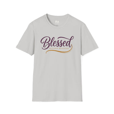Blessed Beyond Measure script shirt