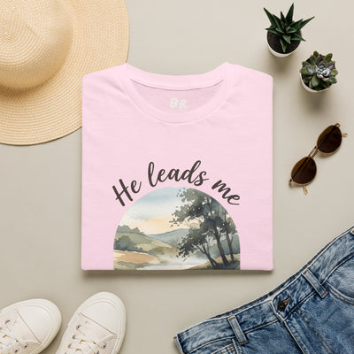 Psalm 23 Still Waters bible verse shirt in S