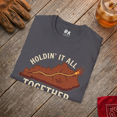 Holdin' It All Together Kentucky shirt, Holdin' It All Together welded Kentucky state design