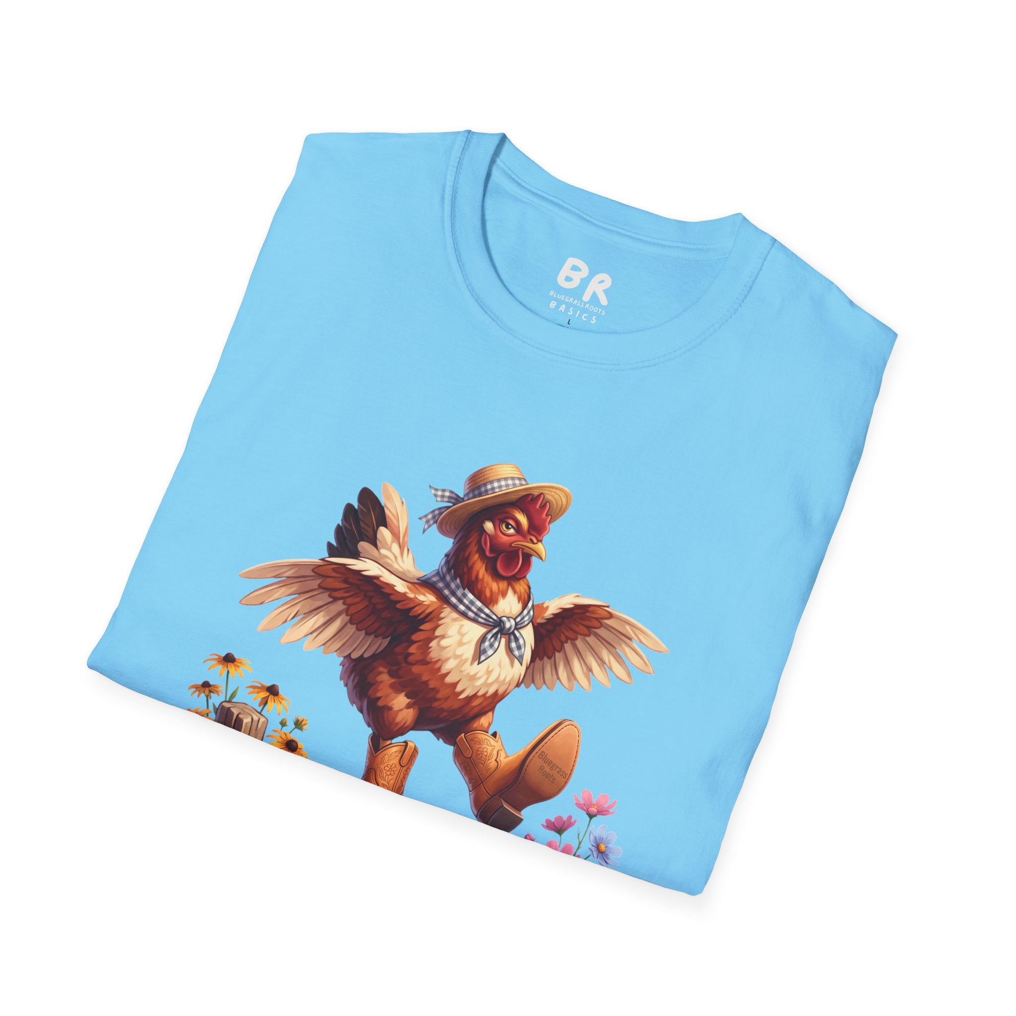 Cluck Around funny chicken shirt