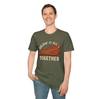 Holdin' It All Together Kentucky shirt, Holdin' It All Together welded Kentucky state design