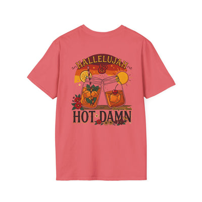 Bluegrass Roots | "Hallelujah and Hot Damn" Mason Jar Toast Graphic Tee