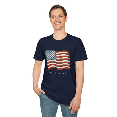 Still Flying american flag shirt
