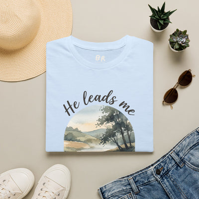 Psalm 23 Still Waters bible verse shirt in S