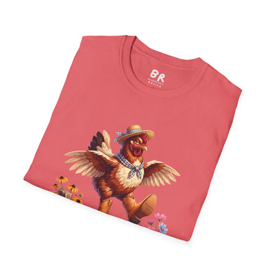 Cluck Around funny chicken shirt