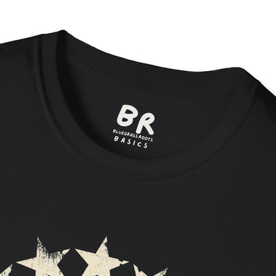 1776 Shirt — "The Original Point of No Return" Betsy Ross Tee in Black