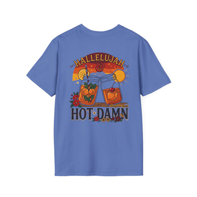 Bluegrass Roots | "Hallelujah and Hot Damn" Mason Jar Toast Graphic Tee
