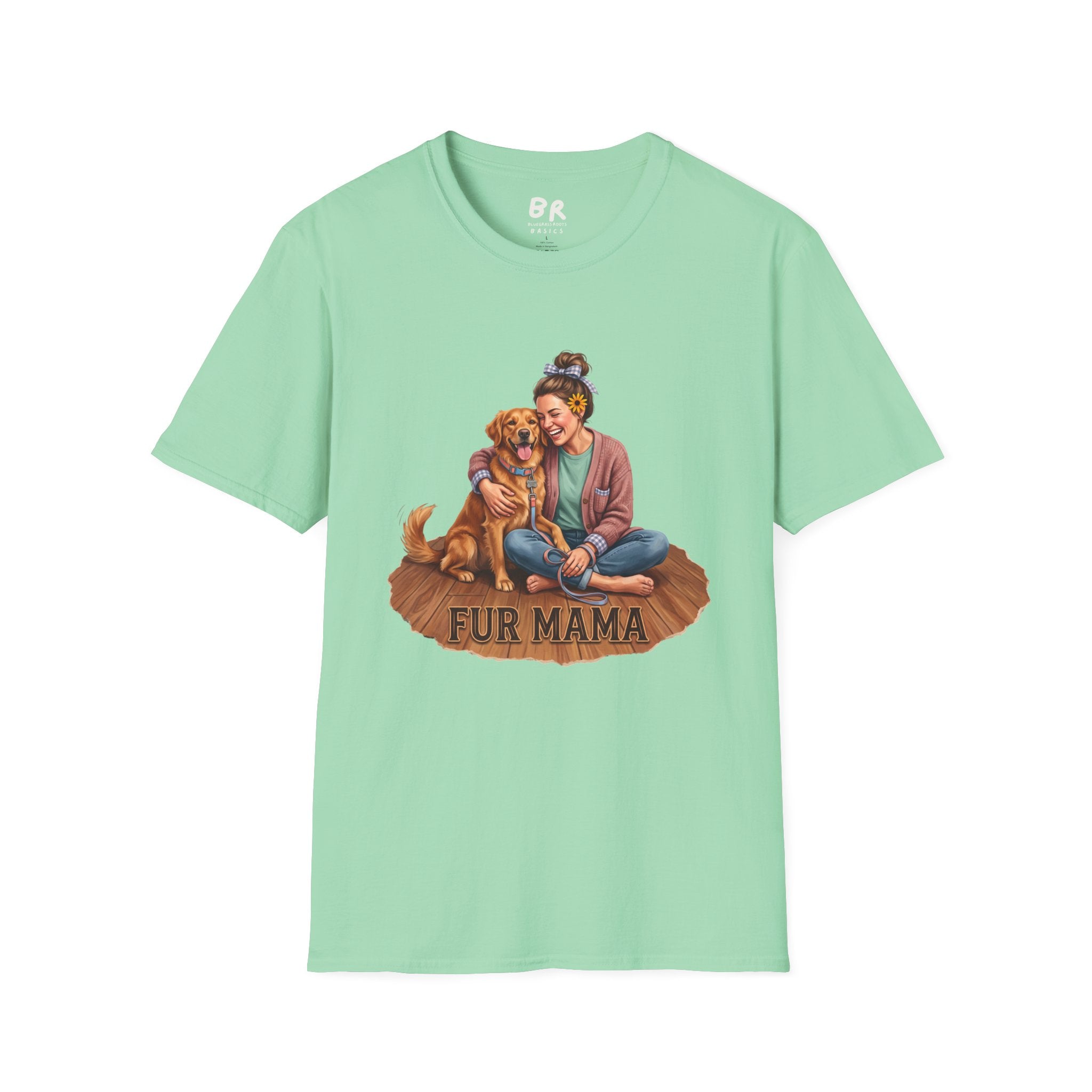 Fur Mama dog mom shirt
