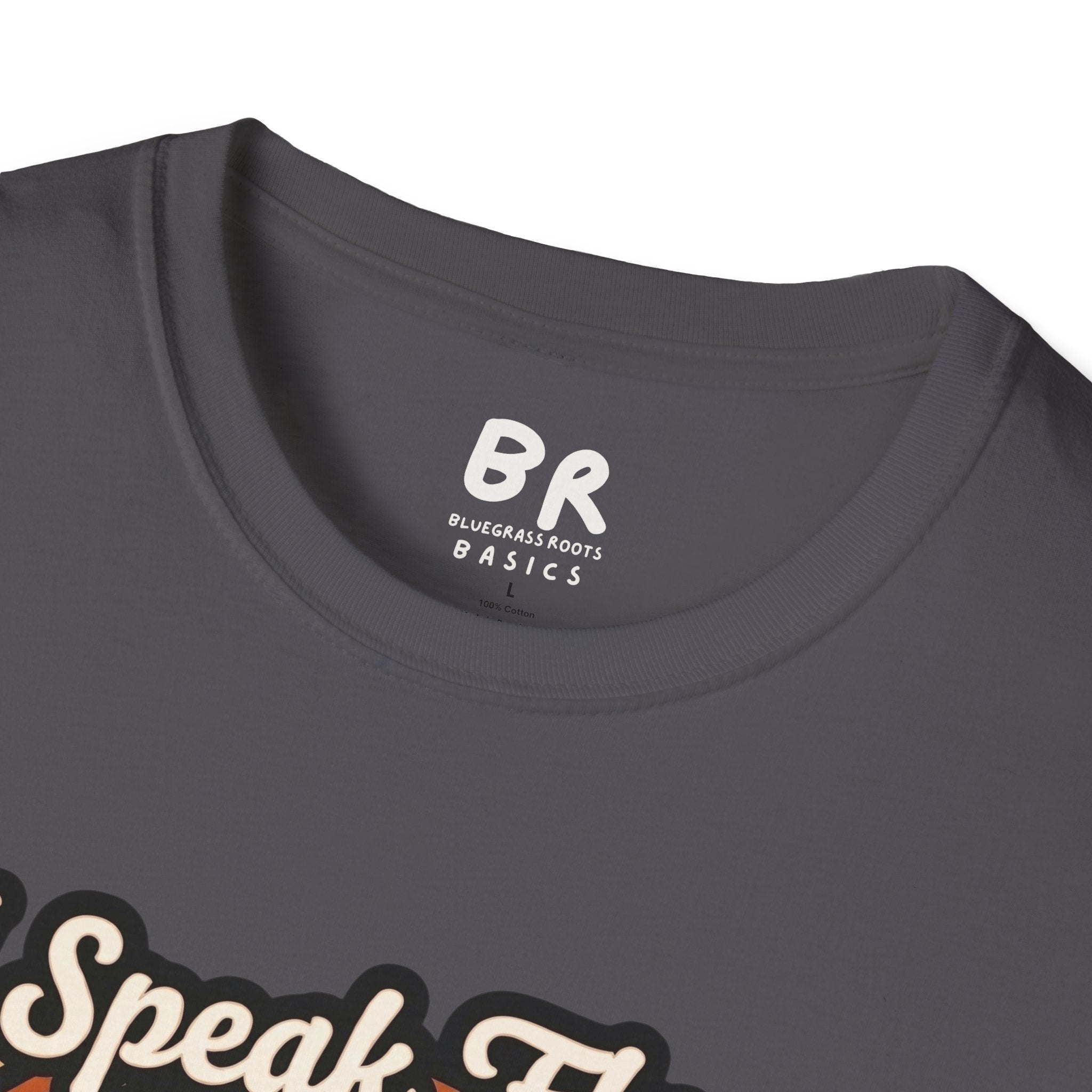 Farmer Shirt — "I Speak Fluent Cow" Funny Cattle Graphic Tee