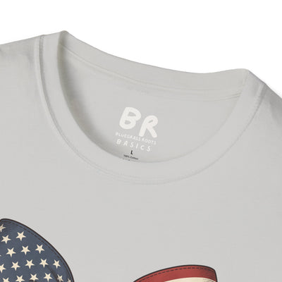 American flag bow 4th of July shirt