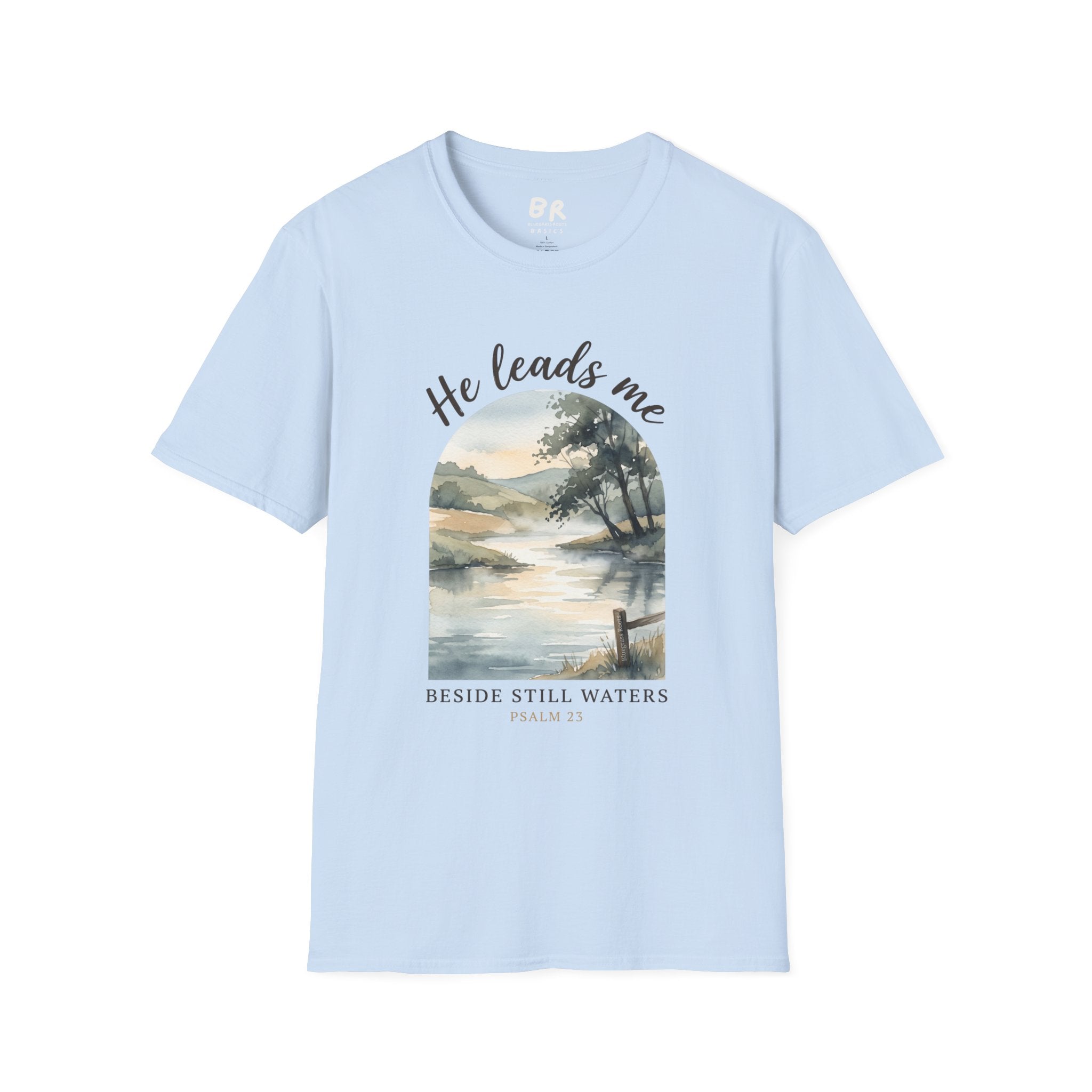 Psalm 23 Still Waters bible verse shirt