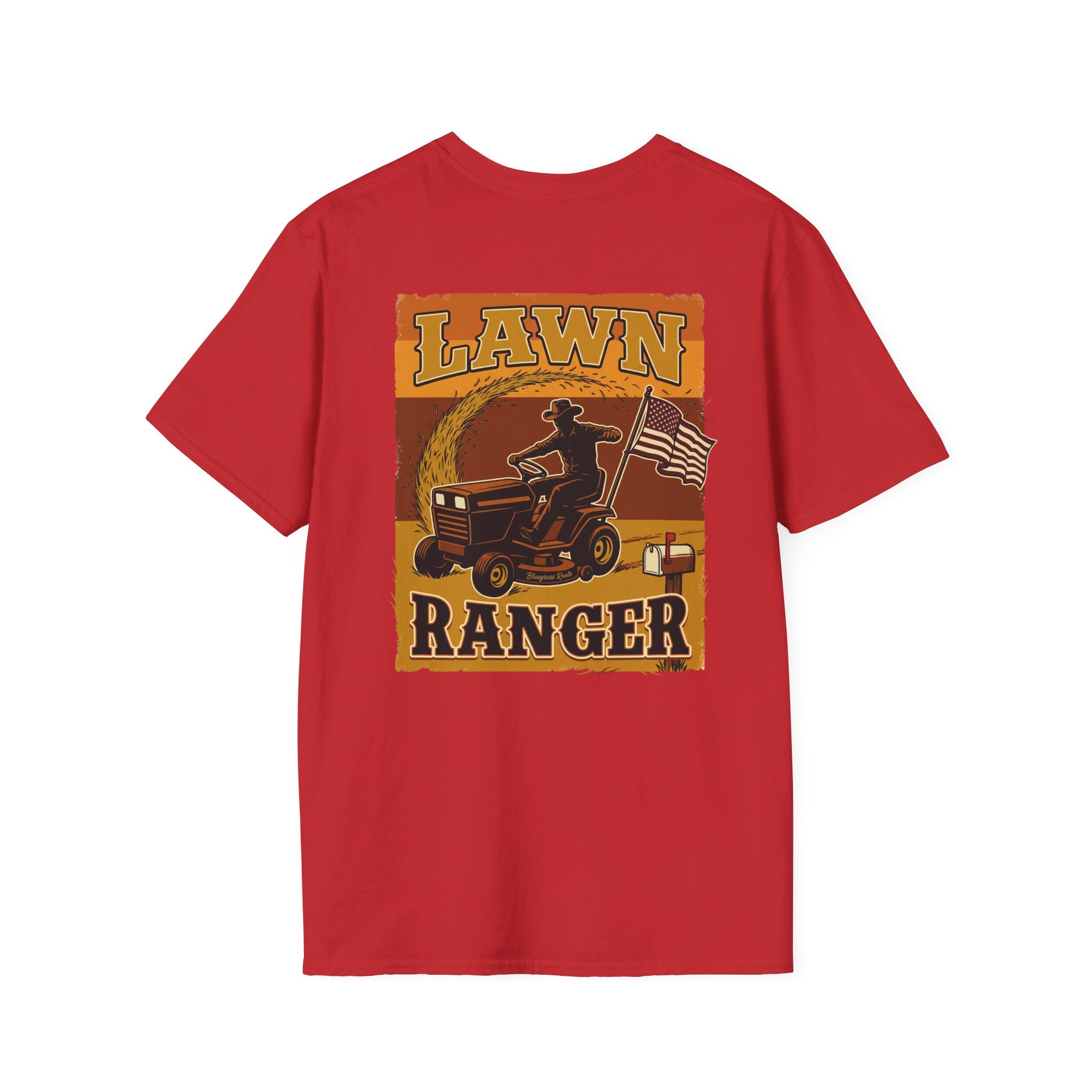 Bluegrass Roots | "Lawn Ranger" Riding Mower Cowboy Graphic Tee